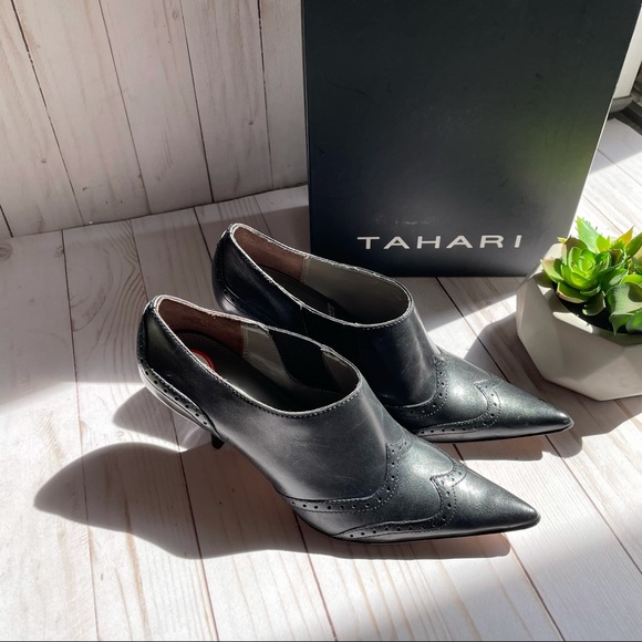 Tahari | Shoes | Nwot Tahari Booties Size 65 | Poshmark NWOT Tahari Size 6.5 Black Sexy Ankle Booties